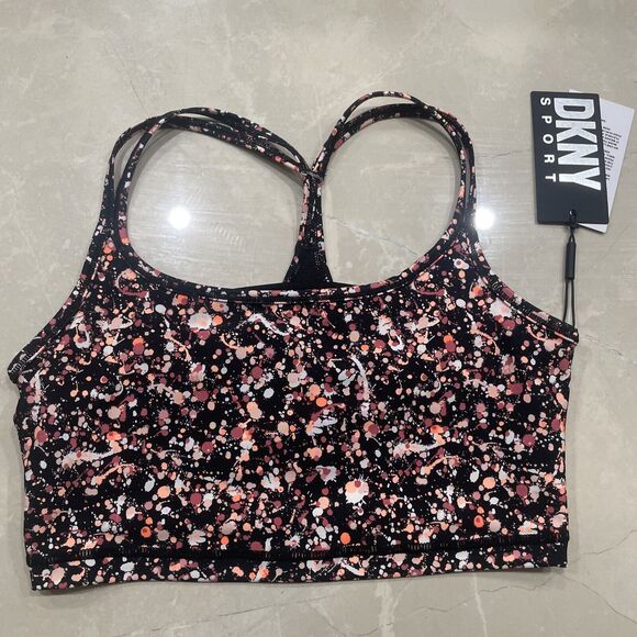 DKNY SPORT’s bra No Padding Colorful Small Women - Picture 1 of 4